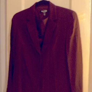 Emanuel ungaro petite vintage suit jacket never worn12 US42 Eur with shell